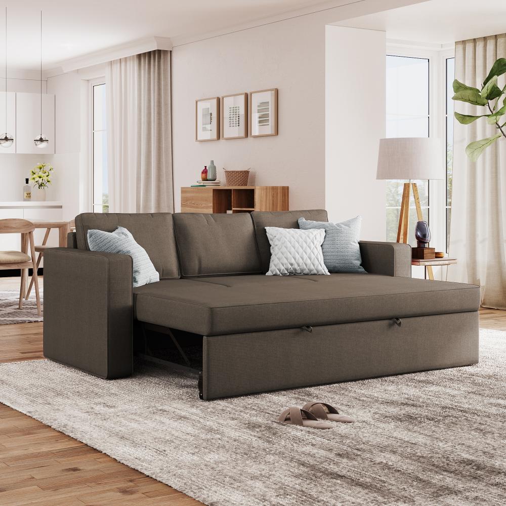 Wakefit Napper Convertible Three Seater Sofa Cum Bed Without Storage
